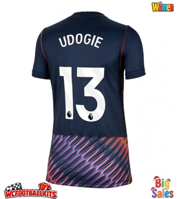Tottenham Hotspur Destiny Udogie #13 Replica Away Stadium Shirt for Women 2026-27 Short Sleeve